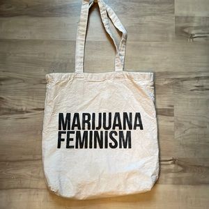 Cannabis tote bag